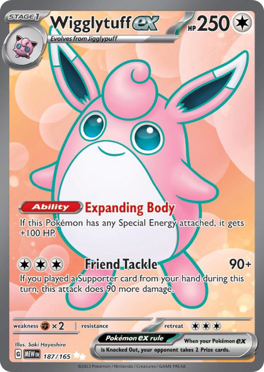 Wigglytuff ex 187/165