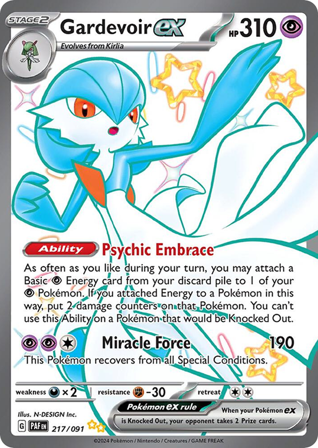 Gardevoir ex 217/091