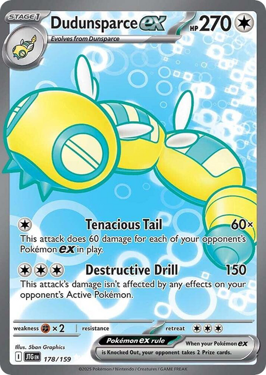 Dudunsparce ex 178/159