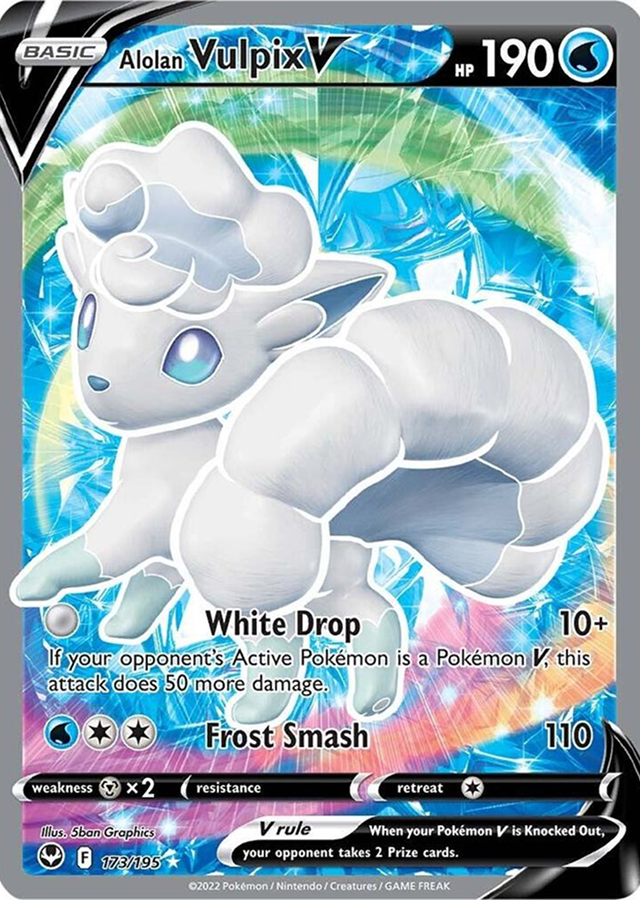 Alolan Vulpix V 173/195