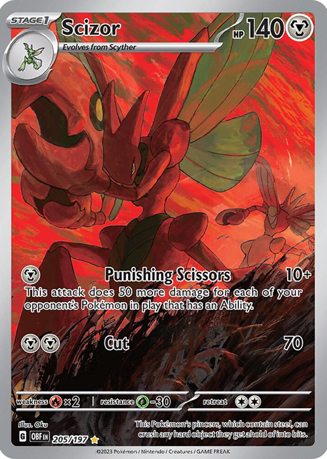 Scizor 205/197