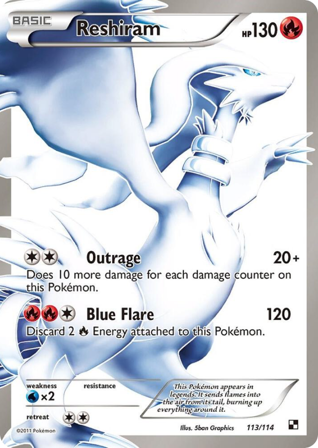 Reshiram 113/114