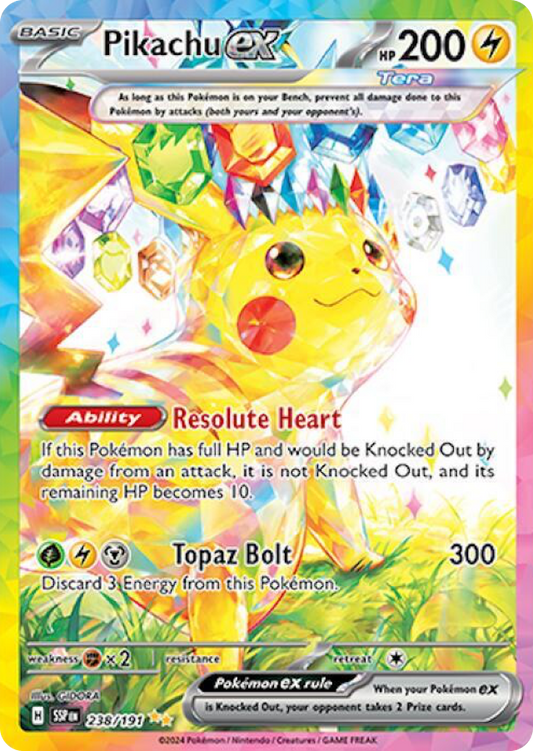 Pikachu ex 238/191