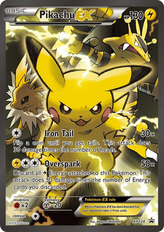 Pikachu EX XY124