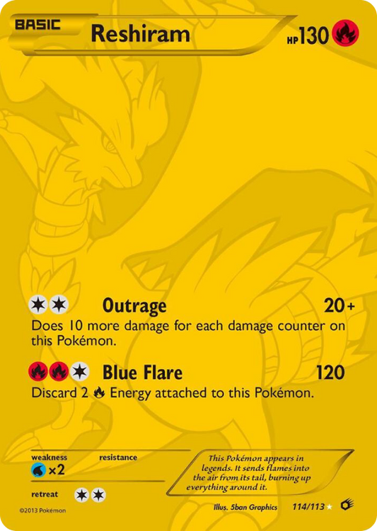 Reshiram 114/113