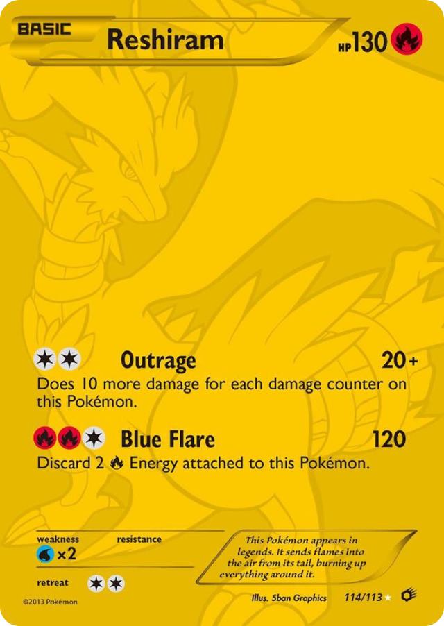 Reshiram 114/113