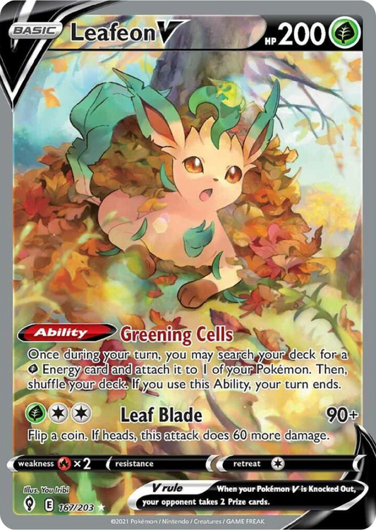 Leafeon V 167/203