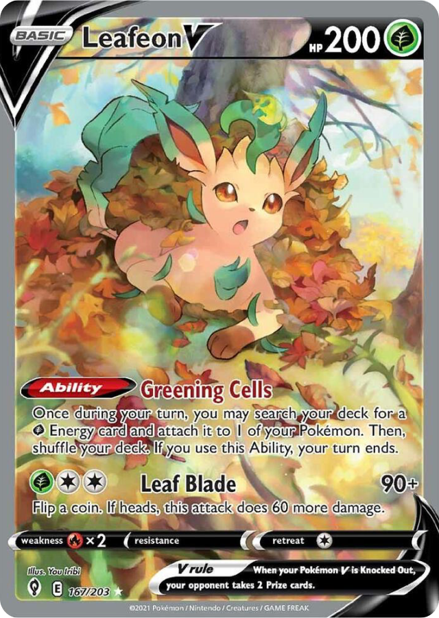 Leafeon V 167/203