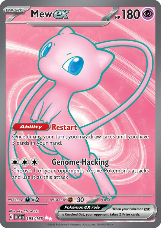 Mew ex 193/165