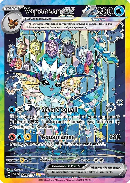 Vaporeon ex 149/131