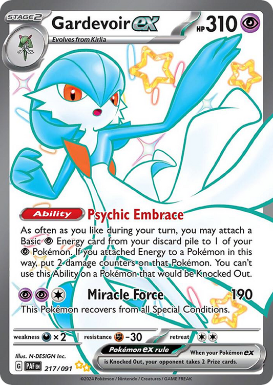 Gardevoir ex 217/091