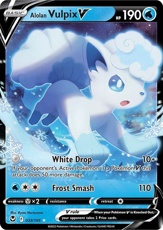 Alolan Vulpix V 033/195