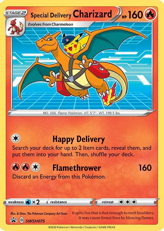 Special Delivery Charizard SWSH075