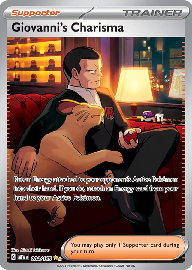 Giovanni's Charisma 204/165
